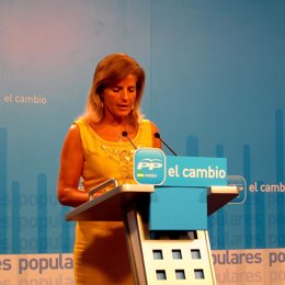 La Portavoz Del PP-A En El Parlamento, Esperanza Oña