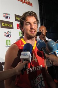 Baloncesto/Eurobasket.- Pau Gasol: "Un equipo ambicioso y campeón no puede firmar otra cosa que no sea el oro" 