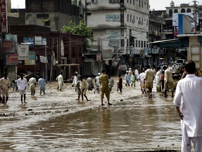 Inundaciones en Pakistán