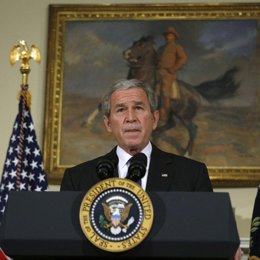 El presidente de EEUU George Bush