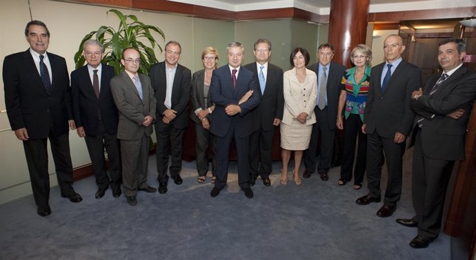 Consejo De Aena Aeropuertos Con El Ministro José Blanco