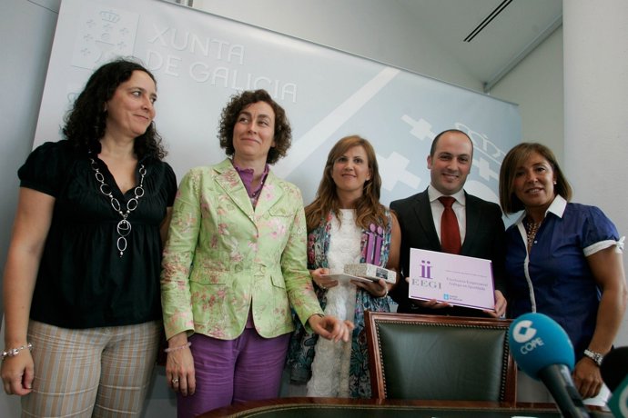 Entrega De La Marca Excelencia Empresarial En Igualdade