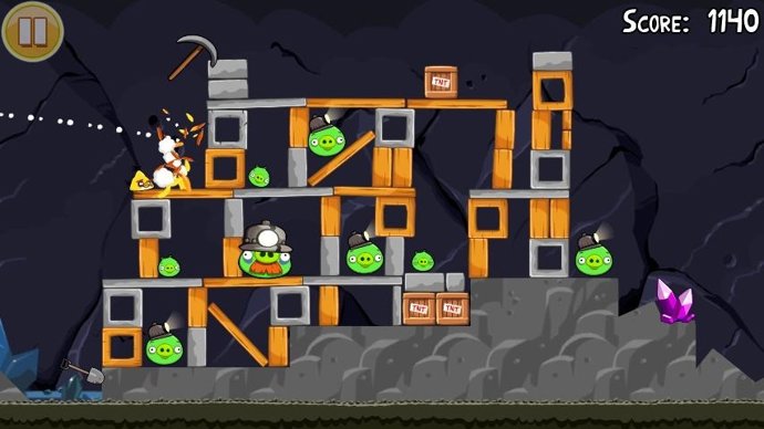 Angry Birds: Mine And Dine!