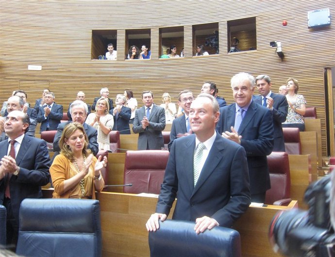 Fabra Momentos Antes De Su Discurso De Investidura