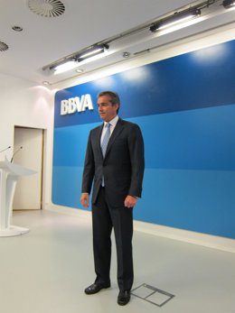 El Consejero Delegado De BBVA, Angel Cano