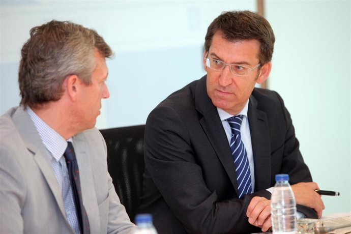 El Presidente De La Xunta, Alberto Núñez Feijóo, En El Consello.
