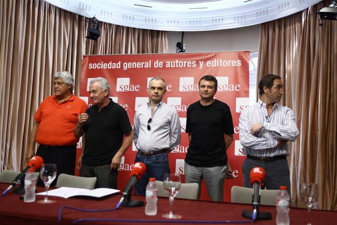 Rueda De Prensa En La SGAE