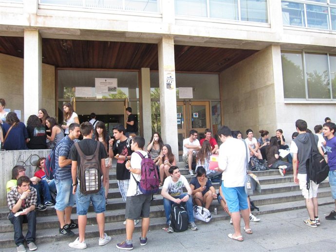 Estudiantes De Selectividad En Catalunya