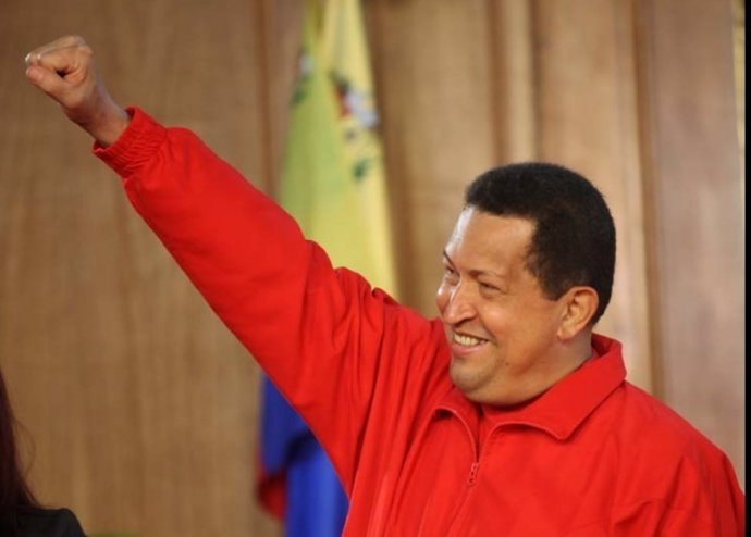 El Presidente De Venezuela, Hugo Cháfvez.