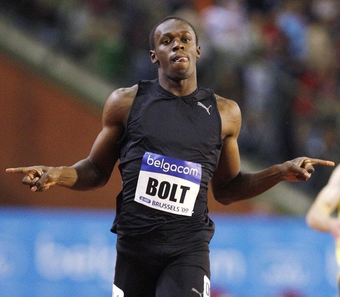 El atleta jamaicano Usain Bolt