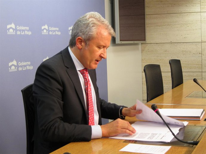 El Portavoz Del Gobierno De La Rioja, Emilio Del Río