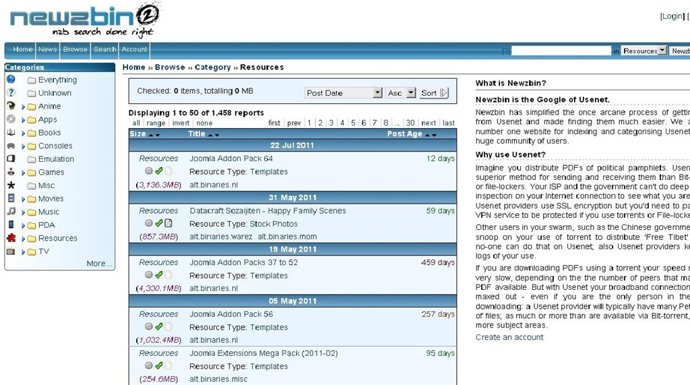 Portal De Descarga Newzbin2