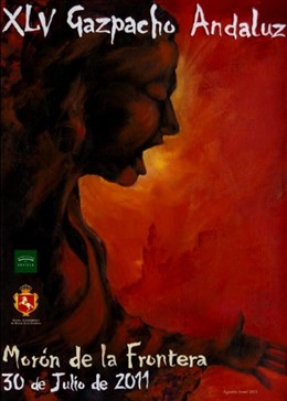 Cartel Del Festival 'Gazpacho Andaluz' De Morón