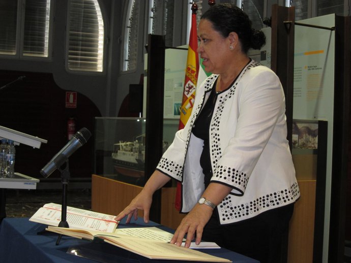 Manuela De Paz Toma Posesión Como Presidenta Del Puerto De Huelva.