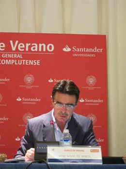 El Presidente Del PP Canario, José Manuel Soria, En El Escorial