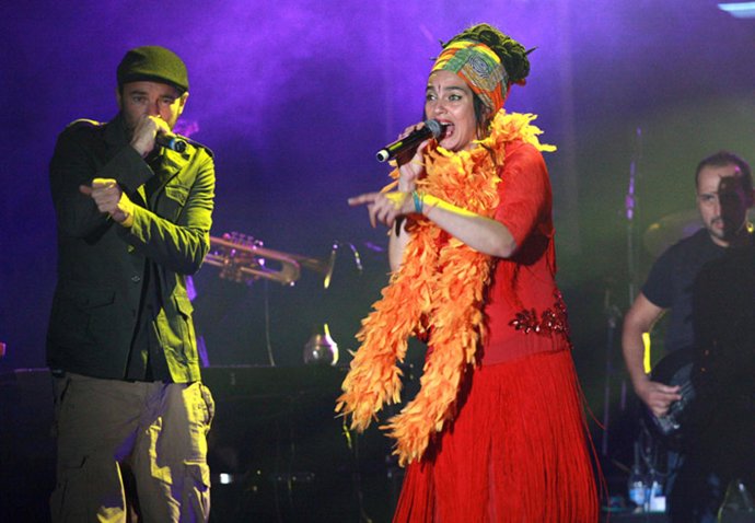 Actuación De Ojos De Brujo En Otra De Las Ediciones Del Festival 