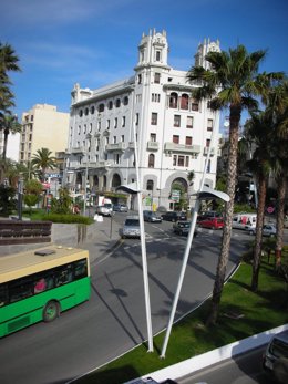 Una calle de Ceuta