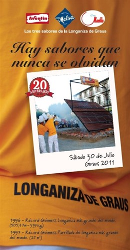 Cartel Del XX Día De La Longaniza 