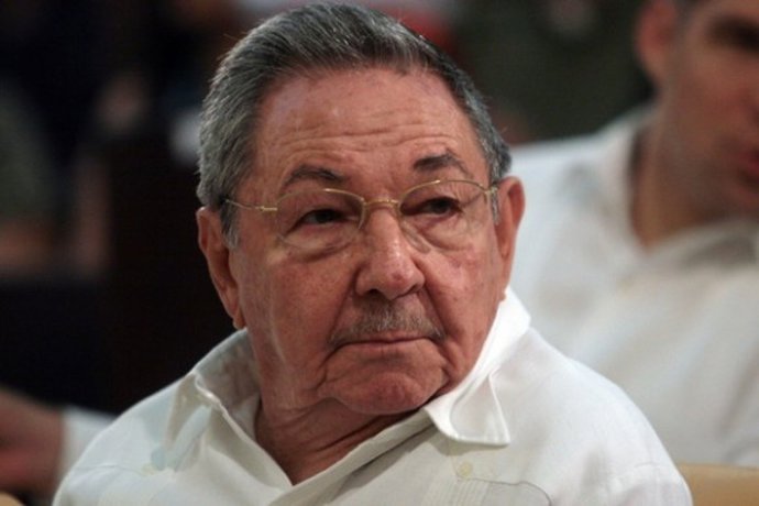 El Presidente Cubano, Raúl Castro.