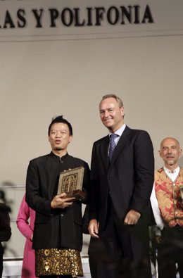 Fabra Durante La Entrega De Los Premios