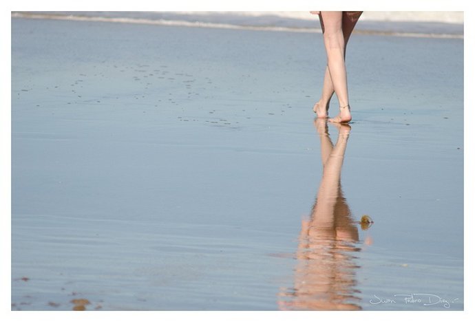 Paseando Por La Playa