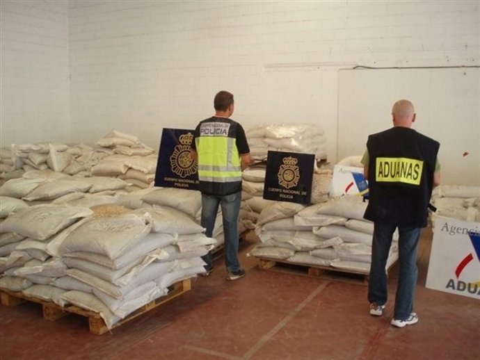 Sacos Intervenidos Durante La Operación