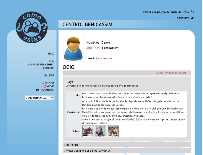 Plataforma 'Como Estás'