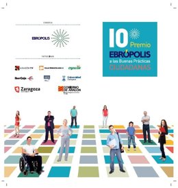 Cartel De La X Edición Del Premio Ebrópolis