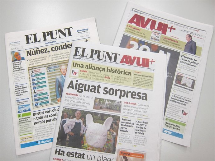 'El Punt Avui' Ya Es Una Sola Cabecera 