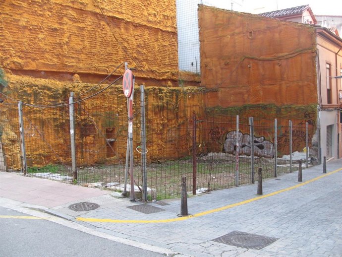 Espacio Del Centro Santander Convertido En Jardín 