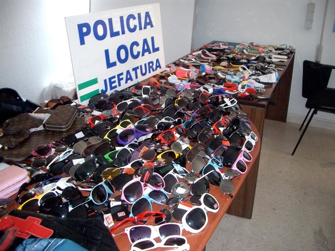 Objetos Incautados Por La Policía Local