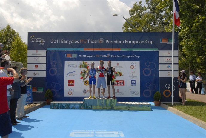 Gómez Noya En El Podio 