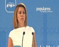 Cospedal considera que Rubalcaba demuestra cómo es al erigirse como el único líder del PSOE sin ser nombrado