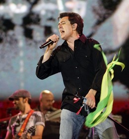 Actuación de Manolo García