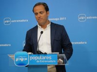 El PP extremeño ve "lo mejor" para la región "un cambio" en el Gobierno para que "sintonice" con la Junta