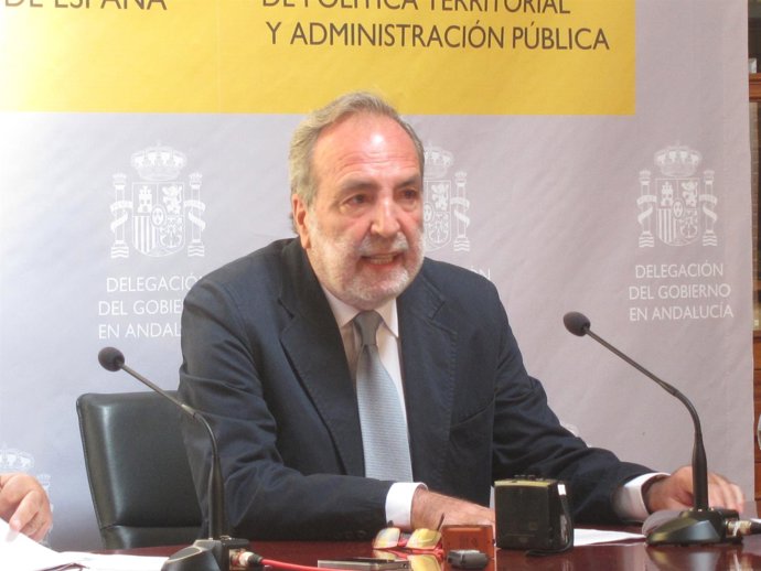 El Subdelegado Del Gobierno En Huelva, Manuel Bago.