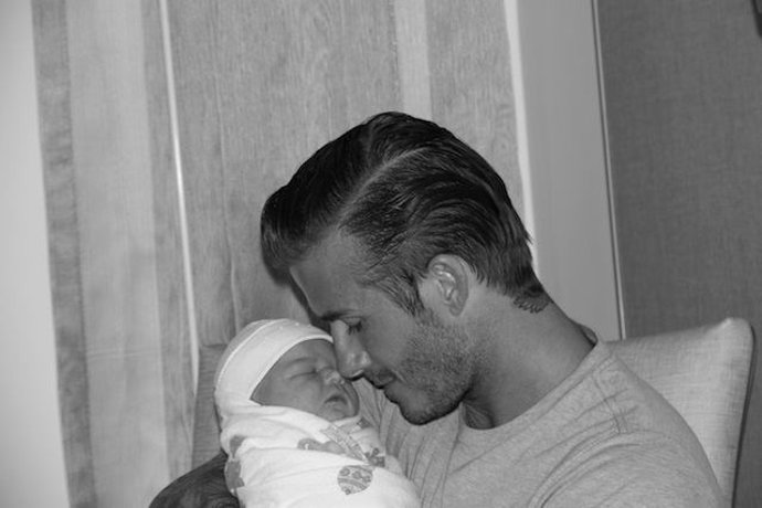 David Beckham Y Harper Seven 