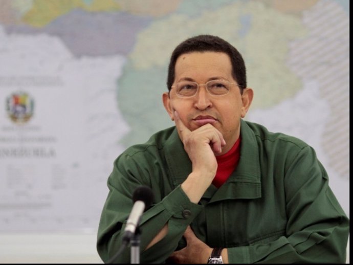 El Presidente De Venezuela, Hugo Chávez.