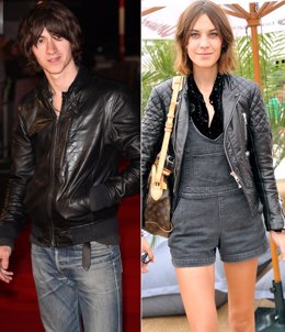 Montaje Alexa Chung Y Alex Turner