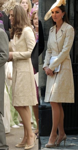 Montaje De La Princesa Catalina Con El Mismo Traje