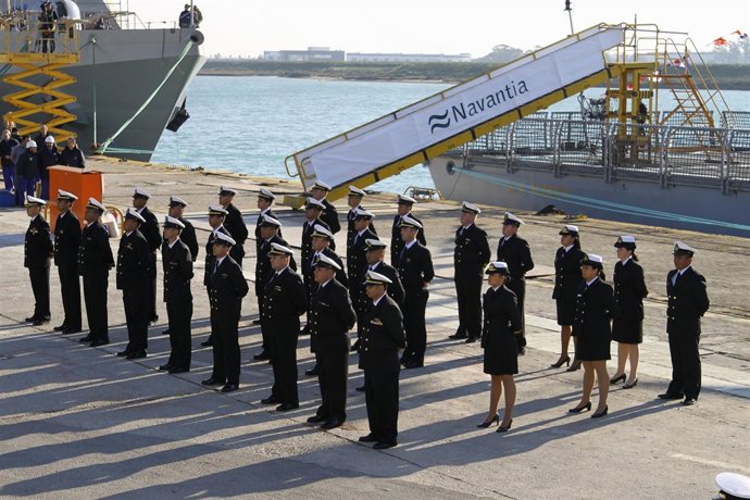 Acto De Entrega En Navantia De Un Patrullero A La Armada Venezolana