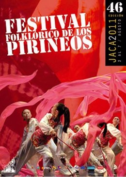 Cartel De La 46 Edición Del Festival Folklórico De Los Pirineos