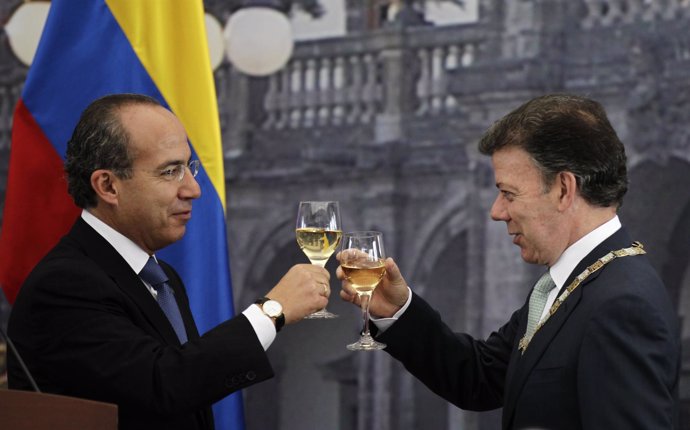 Santos Y Calderón Impulsan La Lucha Bilateral Contra El Narcotráfico