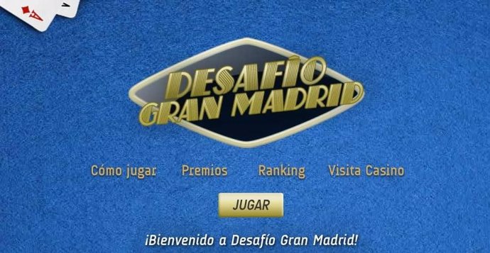 Web Del Casino Gran Madrid, 'Desafío Gran Madrid'