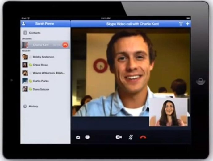 Skype para iPad