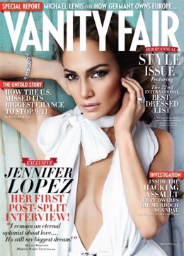 Jennifer Lopez En La Portada De Vanity Fair