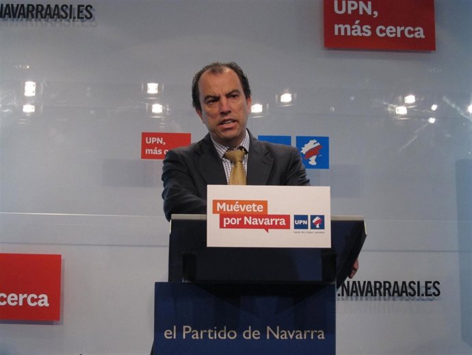 El Secretario General De UPN, Carlos García Adanero.