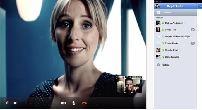 Aplicación De Skype Para Ipad