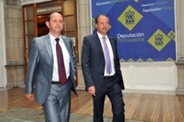 El Presidente De La Diputación De Pontevedra Y El Rector Vigués.