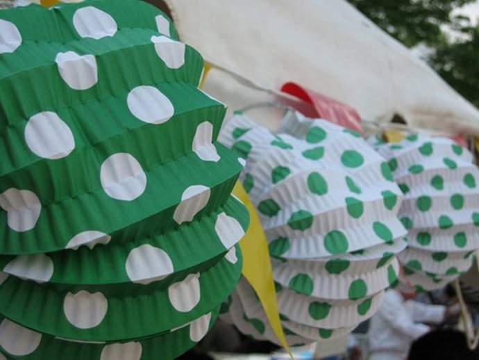 Farolillos, En La Feria